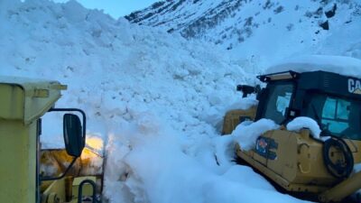 ŞIRNAK (AA) – Şırnak'ın Beytüşşebap ilçesinde çığ düşmesi sonucu grup