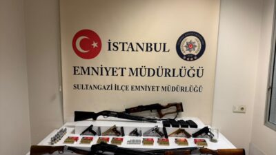 İSTANBUL (AA) – Sultangazi'de, kaçak silah ticareti operasyonunda gözaltına alınan
