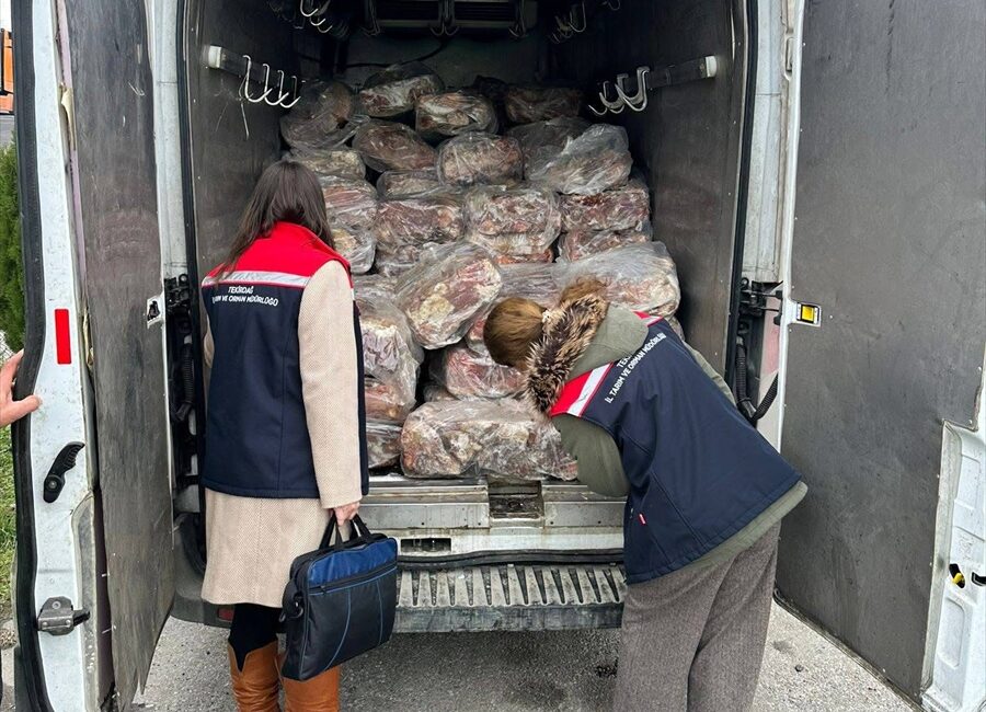 TEKİRDAĞ (AA) – Tekirdağ'ın Ergene ilçesinde sağlık koşullarına uygun olmayan