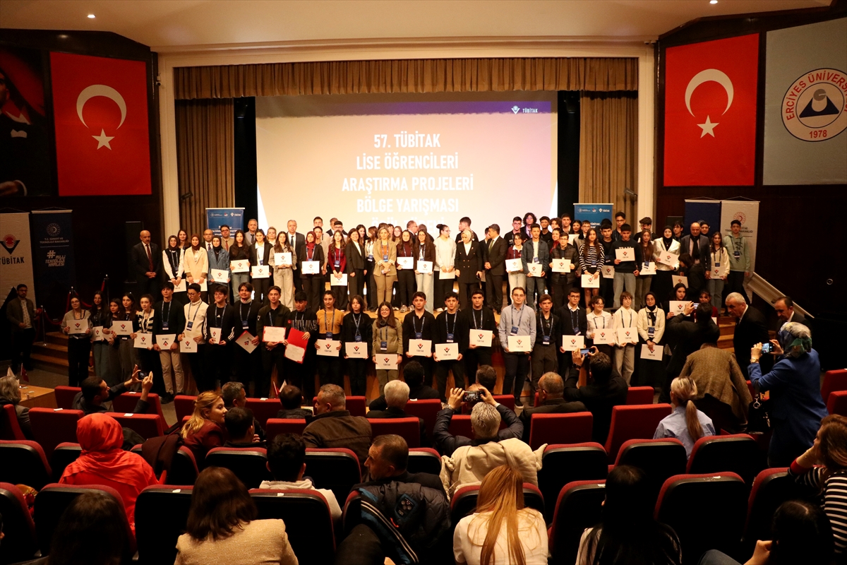 KAYSERİ (AA) – Erciyes Üniversitesinin (ERÜ) ev sahipliğinde düzenlenen TÜBİTAK