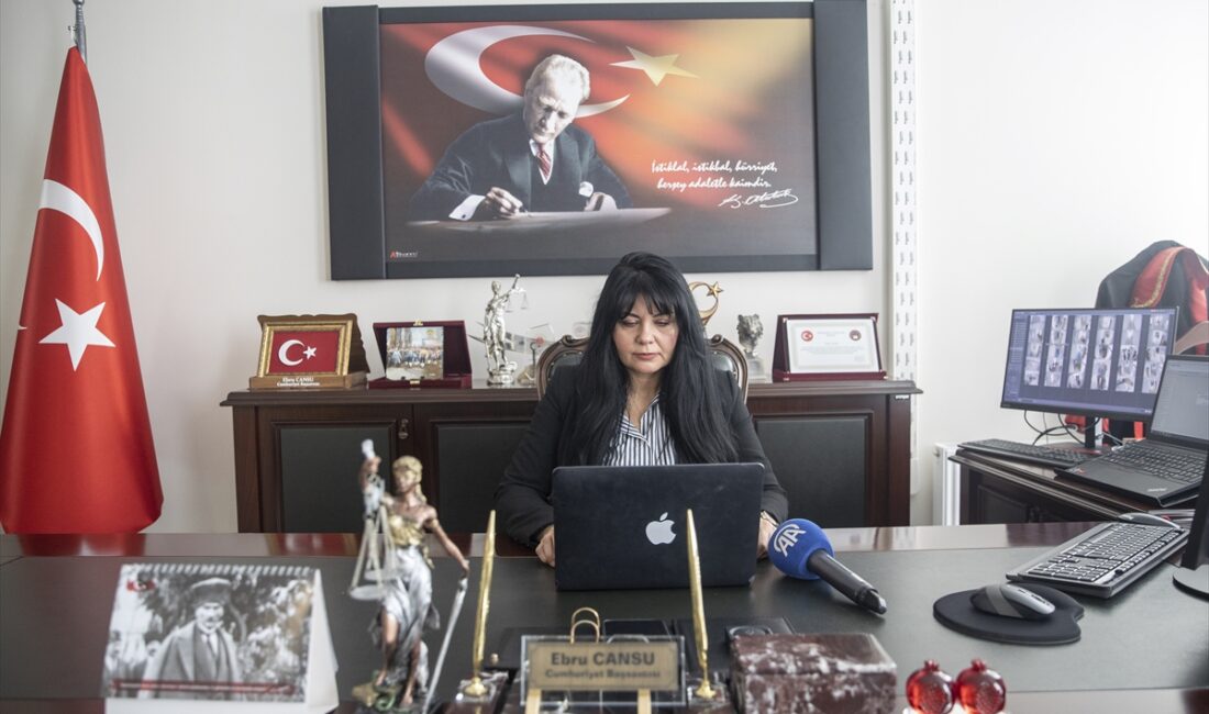 TUNCELİ (AA) – Tunceli Cumhuriyet Başsavcısı Ebru Cansu, Anadolu Ajansının