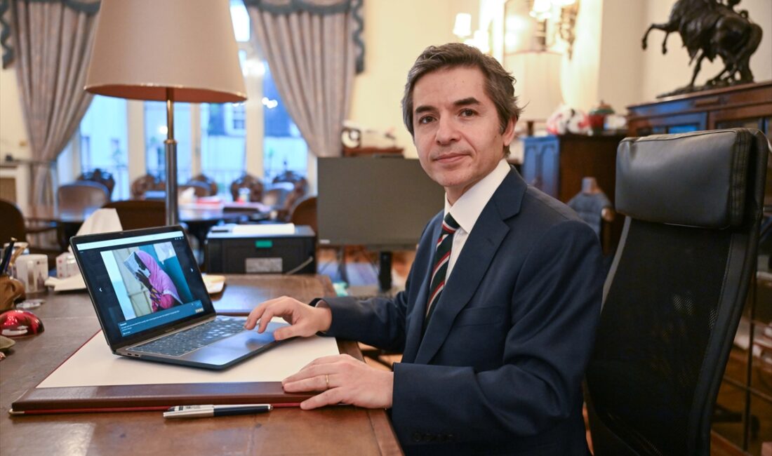 LONDRA (AA) – Türkiye'nin Londra Büyükelçisi Osman Koray Ertaş, Anadolu