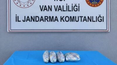 VAN (AA) – Van'ın Çaldıran ilçesinde 1 kilo 978 gram