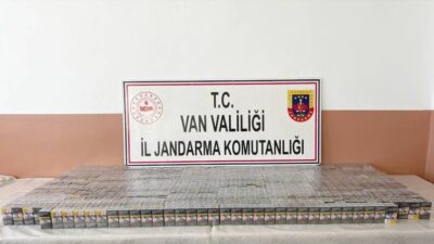 VAN (AA) – Van'da 15 bin 250 paket gümrük kaçağı