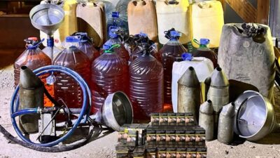 VAN (AA) – Van'ın Tuşba ilçesinde gümrük kaçağı 178 litre