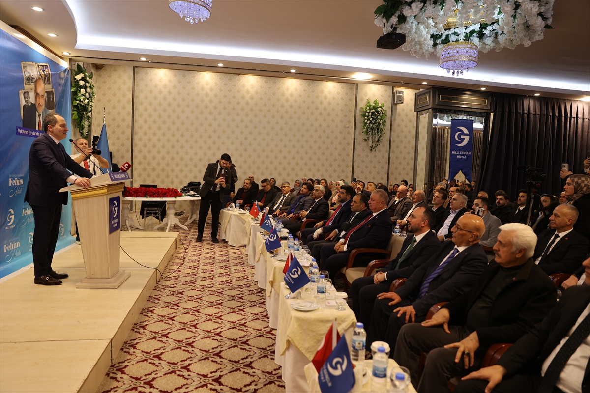 MARDİN (AA) – Yeniden Refah Partisi Genel Başkanı Fatih Erbakan,