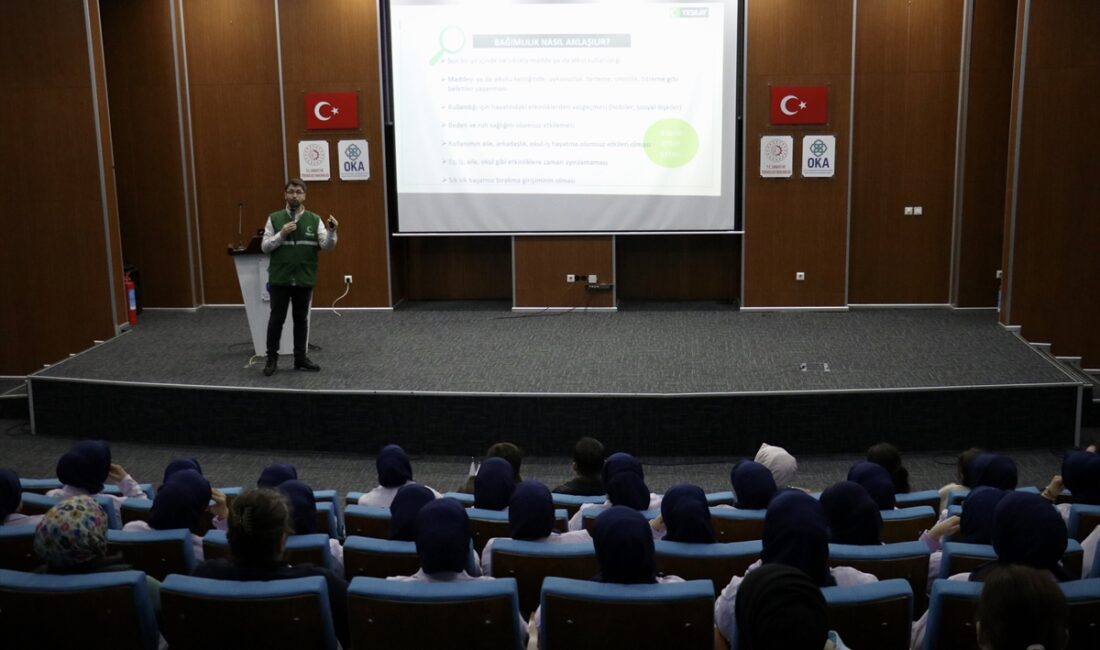 SAMSUN (AA) – Yeşilay Samsun Şubesi, Organize Sanayi Bölgesi (OSB)