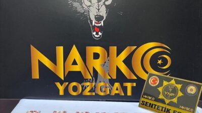 YOZGAT (AA) – Yozgat'ta düzenlenen uyuşturucu operasyonunda 182 sentetik uyuşturucu