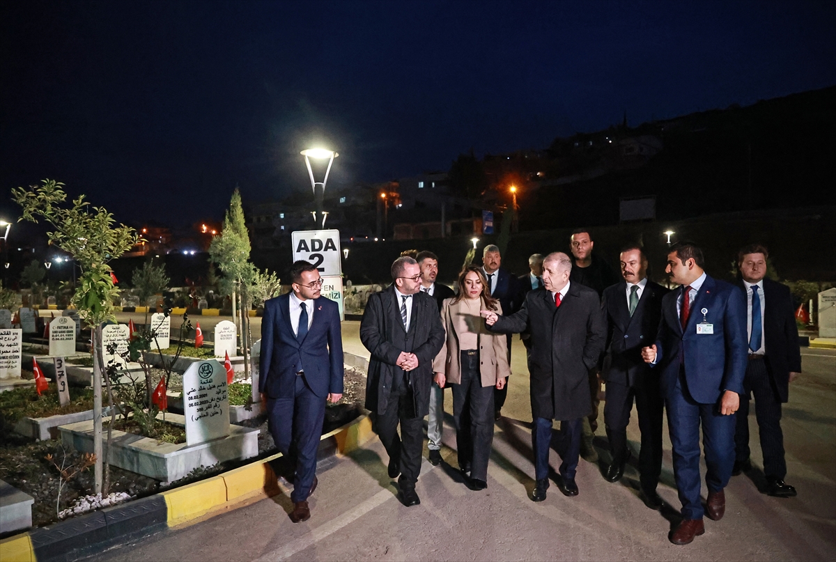 HATAY (AA) – Zafer Partisi Genel Başkanı Ümit Özdağ, Hatay'da